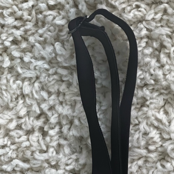 PINK VICTORIA SECRET T-SHIRT BLACK LACE BRA SIZE 36D EEUC - Picture 4 of 10